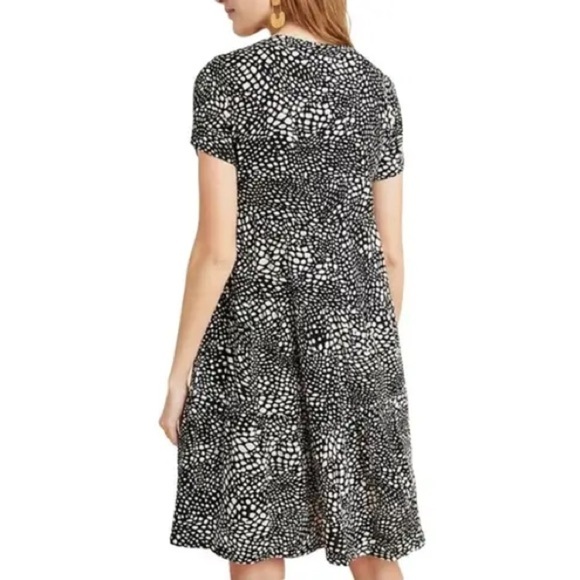 Maeve by Anthropologie Black + White Dress, size L - Picture 2 of 10
